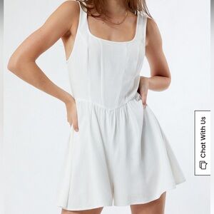 Pacsun linen romper